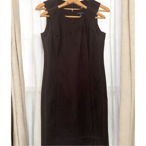 Banana Republic Black Sleeveless Dress S/2